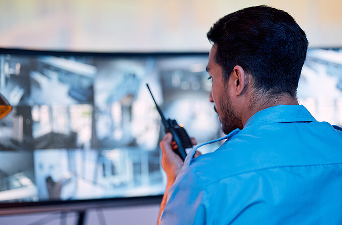Videoüberwachung Bildschirm Security